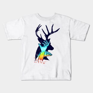 The Deer Shadow Kids T-Shirt